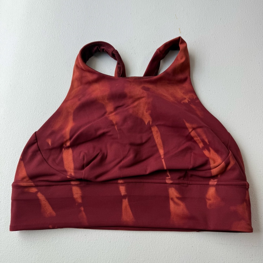 Lululemon Wunder Train Longline Bra Fade - Size 10
